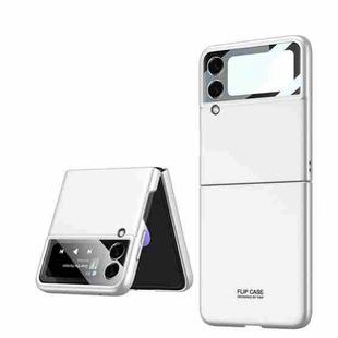For Samsung Galaxy Z Flip4 GKK Integrated Ultra-thin Full Coverage Phone Case(White)