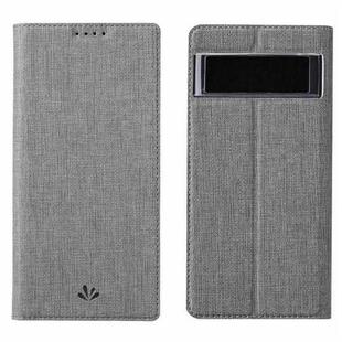 For Google Pixel 7 ViLi DMX Series Shockproof Magnetic Leather Phone Case(Grey)