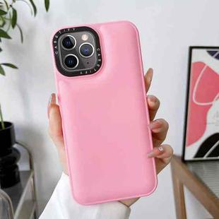 For iPhone 11 Pro Max Liquid Silicone Bread Bubble Phone Case(Pink)