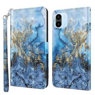 For Xiaomi Redmi A1 2022 3D Painting Pattern TPU + PU Phone Case(Milky Way)