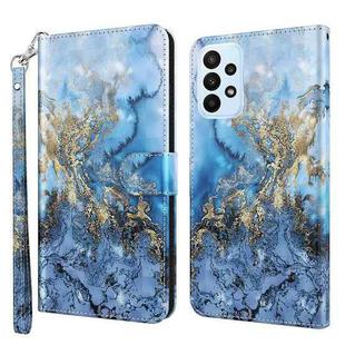 For Samsung Galaxy A23E 3D Painting Pattern TPU + PU Phone Case(Milky Way)