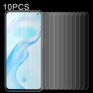 For Vivo X30 Pro 10 PCS 0.26mm 9H Surface Hardness 2.5D Explosion-proof Tempered Glass Non-full Screen Film