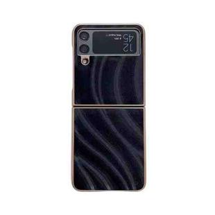 For Samsung Galaxy Z Flip4 Nano Electroplate Phone Case(Black)