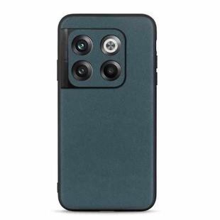 For OnePlus Ace Pro / 10T Lambskin Texture Genuine Leather Phone Case(Green)