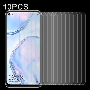 10 PCS 0.26mm 9H Surface Hardness 2.5D Explosion-proof Tempered Glass Non-full Screen Film For Huawei Nova 6se