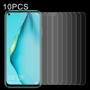 10 PCS 0.26mm 9H Surface Hardness 2.5D Explosion-proof Tempered Glass Non-full Screen Film For Huawei Nova 7i