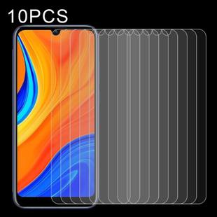 10 PCS 0.26mm 9H Surface Hardness 2.5D Explosion-proof Tempered Glass Non-full Screen Film For Huawei Y6s