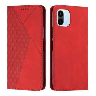 For Xiaomi Redmi A1 Diamond Splicing Skin Feel Magnetic Leather Phone Case(Red)