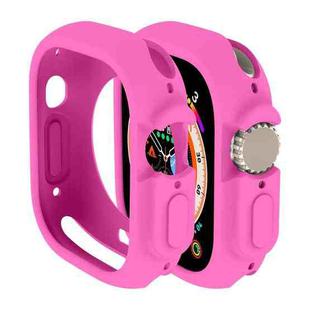 For Apple Watch Ultra 49mm Candy TPU Protective Case(Pink)