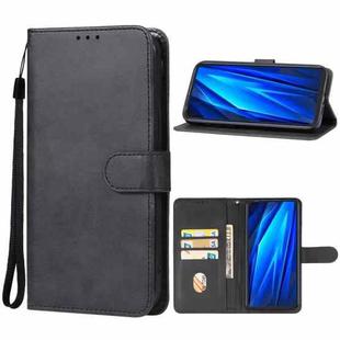 For TECNO Pova 4 Leather Phone Case(Black)