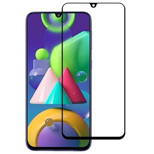 For Samsung Galaxy M21 / M21 2021 9H Surface Hardness 2.5D Full Glue Full Screen Tempered Glass Film