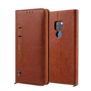 For Huawei Mate 20 CMai2 Kaka Series Litchi Texture Horizontal Flip Leather Case with Holder & Card Slots(Brown)