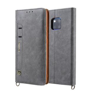 For Huawei Mate 20 Pro CMai2 Kaka Series Litchi Texture Horizontal Flip Leather Case with Holder & Card Slots(Grey)