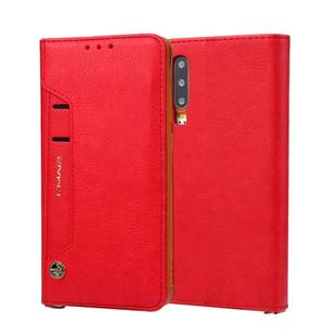 For Huawei P30 CMai2 Kaka Series Litchi Texture Horizontal Flip Leather Case with Holder & Card Slots(Red)