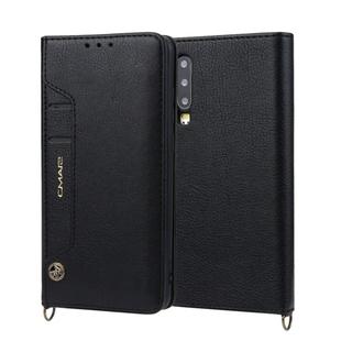 For Huawei P30 Pro CMai2 Kaka Series Litchi Texture Horizontal Flip Leather Case with Holder & Card Slots(Black)