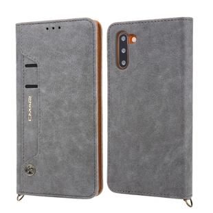 For Galaxy Note10+ CMai2 Kaka Series Litchi Texture Horizontal Flip Leather Case with Holder & Card Slots(Grey)