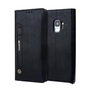 For Galaxy S9 CMai2 Kaka Series Litchi Texture Horizontal Flip Leather Case with Holder & Card Slots(Black)