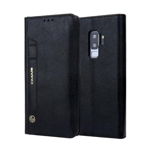 For Galaxy S9+ CMai2 Kaka Series Litchi Texture Horizontal Flip Leather Case with Holder & Card Slots(Black)