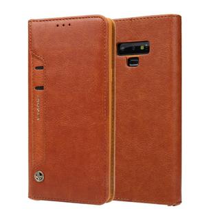 For Galaxy Note9 CMai2 Kaka Series Litchi Texture Horizontal Flip Leather Case with Holder & Card Slots(Brown)