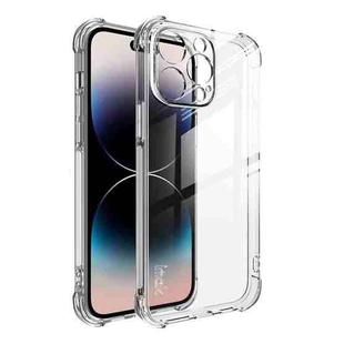 For iPhone 14 Pro imak Shockproof Airbag TPU Phone Case(Transparent)