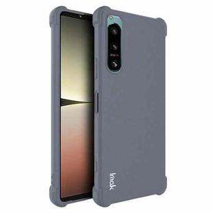 For Sony Xperia 5 IV imak Shockproof Airbag TPU Phone Case(Matte Grey)