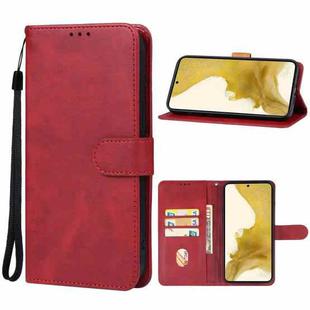 For Samsung Galaxy S23 5G Leather Phone Case(Red)