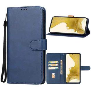 For Samsung Galaxy S23 5G Leather Phone Case(Blue)