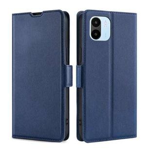 For Xiaomi Redmi A1 Ultra-thin Voltage Side Buckle Leather Phone Case(Blue)