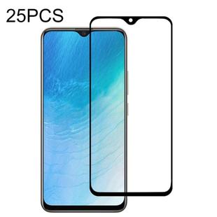 25 PCS 9H Surface Hardness 2.5D Full Glue Full Screen Tempered Glass Film For Vivo Y19