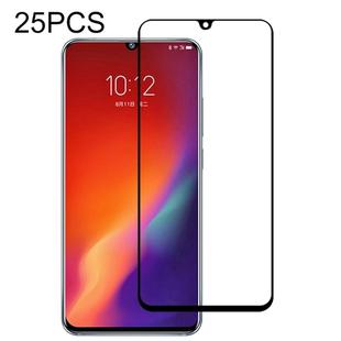 25 PCS 9H Surface Hardness 2.5D Full Glue Full Screen Tempered Glass Film For Vivo Z6