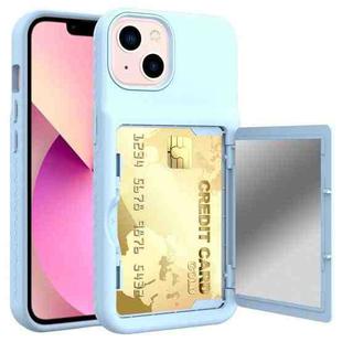 For iPhone 13 Shockproof PC + TPU Protective Case(Light Blue)