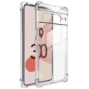 For Google Pixel 7 Pro imak Shockproof Airbag TPU Phone Case(Transparent)