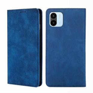 For Xiaomi Redmi A1 Skin Feel Magnetic Leather Phone Case(Blue)
