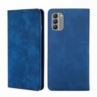 For Nokia G400 Skin Feel Magnetic Leather Phone Case(Blue)