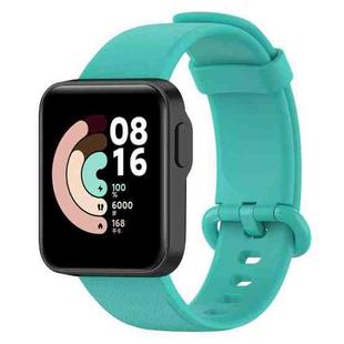 For Xiaomi MI Watch Lite / Redmi Watch Litchi Texture Leather Watch Band(Teal)