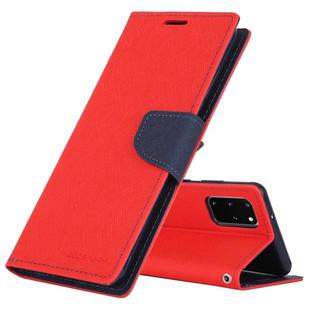 GOOSPERY FANCY DIARY For Galaxy S20+ Horizontal Flip PU Leather Case, with Holder & Card Slots & Wallet(Red)