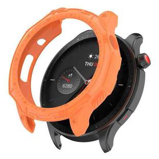 For Amazfit GTR 4 / GTR 4 Pro Armor Hollow TPU Watch Case(Orange)