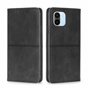 For Xiaomi Redmi A1 Cow Texture Magnetic Leather Phone Case(Black)