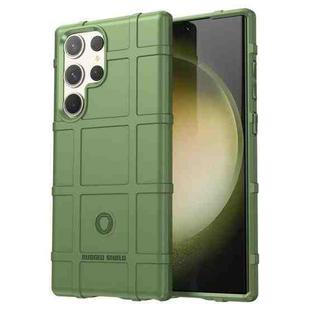 For Samsung Galaxy S23 Ultra 5G Full Coverage Shockproof TPU Phone Case(Green)