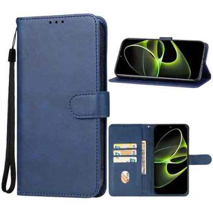 For Honor X40 GT Leather Phone Case(Blue)