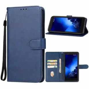 For Alcatel 1C 2019 Leather Phone Case(Blue)