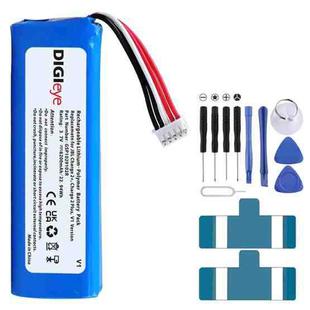 For JBL Charger 2+/Charge 2 plus/V1 Version 6200mAh GSP1029102R Battery Replacement