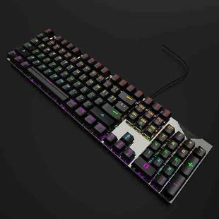 FOREV FVQ302 Wired Mechanical Gaming Illuminated Keyboard(Silver Grey)