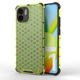 For Xiaomi Redmi A1 Shockproof Honeycomb PC + TPU Phone Case(Green)