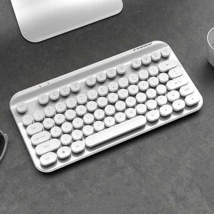 FOREV FFVWI9 Portable 2.4G Wireless Keyboard(White)