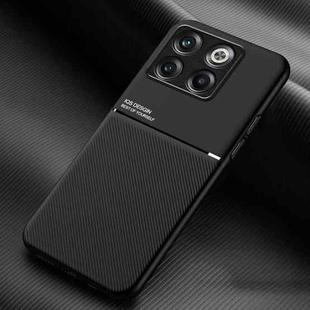 For OnePlus Ace / 10T Classic Tilt Magnetic Phone Case(Black)