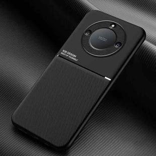 For Honor X40 Classic Tilt Magnetic Phone Case(Black)
