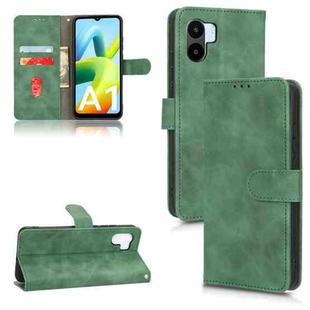 For Xiaomi Redmi A1 4G Skin Feel Magnetic Flip Leather Phone Case(Green)