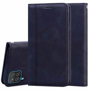 For Samsung Galaxy M53 Frosted Business Magnetic Horizontal Flip PU Phone Case(Black)