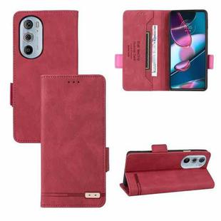 For Motorola Edge X30 / Edge 30 Pro / Edge+ 2022 Magnetic Clasp Leather Phone Case(Red)